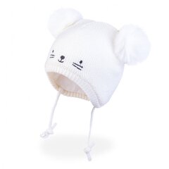 TuTu зимняя шапка для детей, белая цена и информация | Зимняя одежда для детей | kaup24.ee