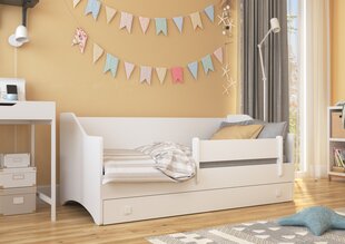 Lastevoodi ADRK Furniture Naomi, 80x160 cm, valge цена и информация | Детские кровати | kaup24.ee