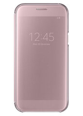 SAMSUNG CLEAR VIEW COVER A5 (2017) PINK hind ja info | Telefoni kaaned, ümbrised | kaup24.ee