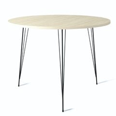 Стол Kalune Design Sandalf, светло-коричневый цена и информация | Кухонные и обеденные столы | kaup24.ee