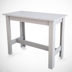 Стол Kalune Design Barra, белый цена и информация | Кухонные и обеденные столы | kaup24.ee