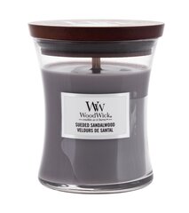WoodWick lõhnaküünal Sueded Sandalwood, 275 g hind ja info | Küünlad, küünlajalad | kaup24.ee
