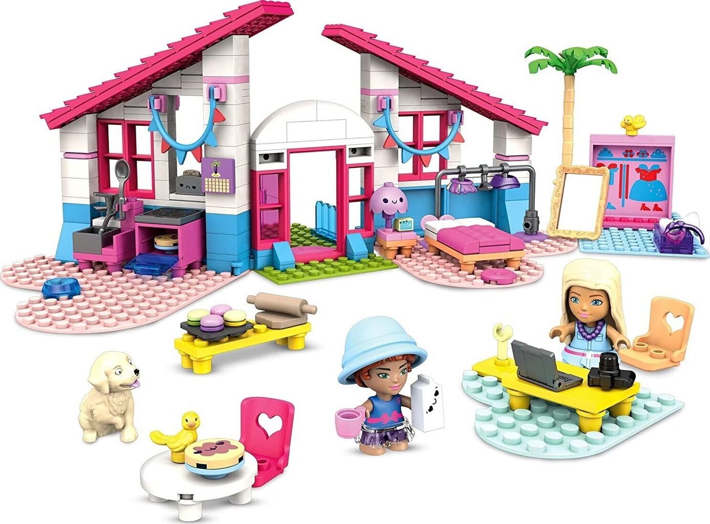 Barbie Malibu maja Mattel Mega Bloks hind ja info | Klotsid ja konstruktorid | kaup24.ee