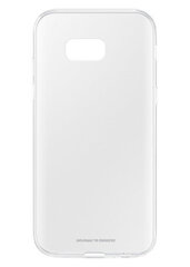 Чехол Clear Cover для Galaxy A5 (2017), Samsung, EF-QA520TTEGWW цена и информация | Чехлы для телефонов | kaup24.ee
