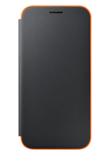 Kaitseümbris Samsung Galaxy A520 Flip cover Neon, Must hind ja info | Telefoni kaaned, ümbrised | kaup24.ee
