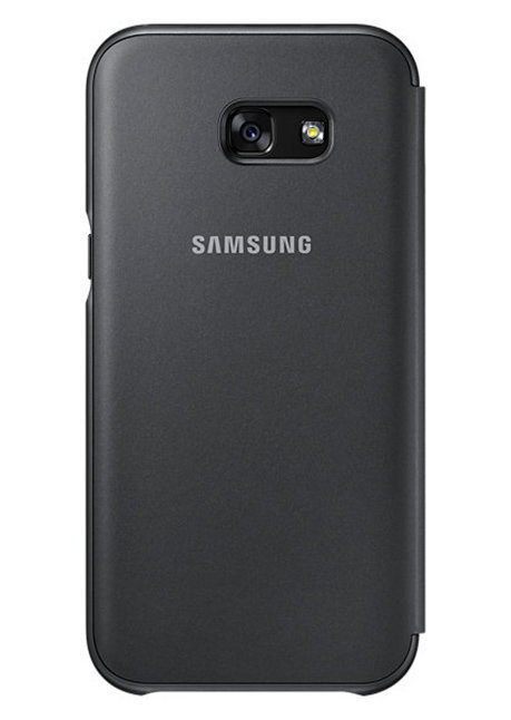 Kaitseümbris Samsung Galaxy A520 Flip cover Neon, Must цена и информация | Telefoni kaaned, ümbrised | kaup24.ee