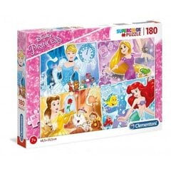 Pusle Clementoni Disney Princess, 180 tk. 29294 Super värv hind ja info | Pusled | kaup24.ee