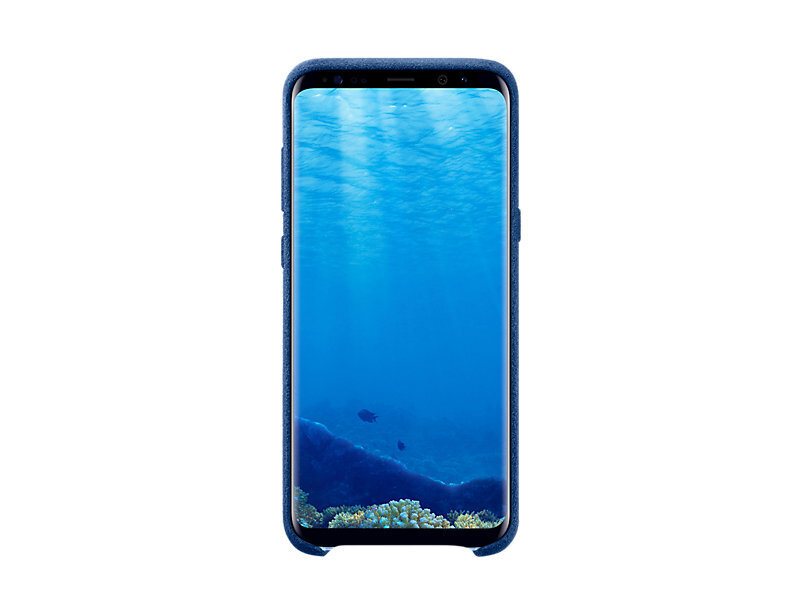 Telefoniümbris Samsung EF-XG955ALEGWW Alcantara Cover Original, Samsung G955 Galaxy S8 Plus, sinine hind ja info | Telefoni kaaned, ümbrised | kaup24.ee