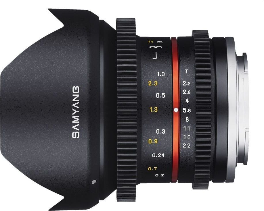 Samyang 12mm T2.2 Cine NCS CS Sony E hind ja info | Objektiivid | kaup24.ee