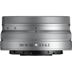 Nikon NIKKOR Z DX 16-50 мм f/3.5-6.3 VR (Silver) - White box цена и информация | Линзы | kaup24.ee