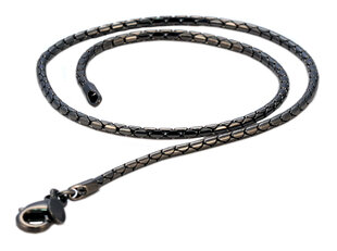 Колье-цепочка Bico 'Snake' 40cm (F100 Black 40cm) 825873057278 цена и информация | Мужские украшения | kaup24.ee