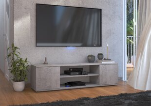 ТВ столик ADRK Furniture Petra, светло-серый цена и информация | Тумбы под телевизор | kaup24.ee