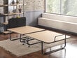 Kokkupandav voodi Kalune Design Niron XL, 90x200 cm, must hind ja info | Voodid | kaup24.ee