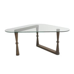 Кофейный столик Kalune Design Cam Orta 2, коричневый цена и информация | Журнальные столики | kaup24.ee