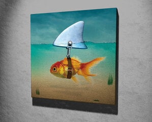 Репродукция Золотая рыбка, притворяющаяся акулой цена и информация | Картины, живопись | kaup24.ee