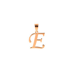 Золотой кулон буква «E» ZK/E цена и информация | Украшение на шею | kaup24.ee
