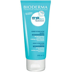 Õrn niisutav ihupiim beebile Bioderma ABCDerm Hydratant 200 ml цена и информация | Косметика для мам и детей | kaup24.ee