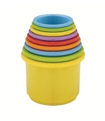 Цветные чашечки для сортировки, 9 шт. цена и информация | Игрушки для малышей | kaup24.ee