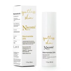 Ergastav näoseerum Nacomi Next Level Niacynamide 20% 30 ml hind ja info | Näoõlid, seerumid | kaup24.ee