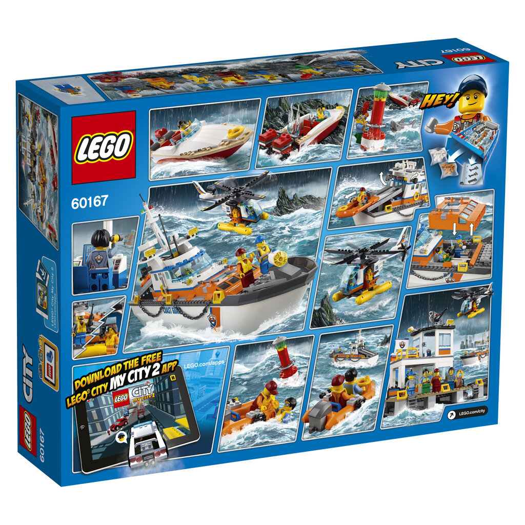 60167 LEGO® CITY Rannavalve peakorter hind ja info | Klotsid ja konstruktorid | kaup24.ee