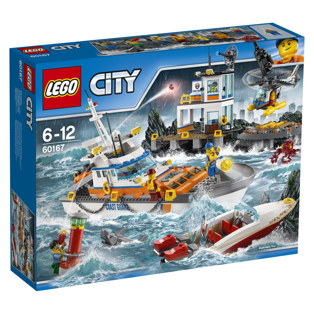 60167 LEGO® CITY Rannavalve peakorter цена и информация | Klotsid ja konstruktorid | kaup24.ee