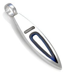 Подвеска Bico "Eddy" из прозрачной синей пластмассы и металла для доски для серфинга (BT53 Blue) цена и информация | Украшения на шею | kaup24.ee