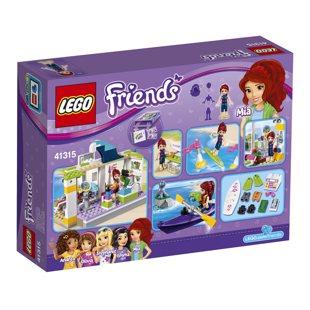 41315 LEGO® FRIENDS Heartlake surfipood цена и информация | Klotsid ja konstruktorid | kaup24.ee