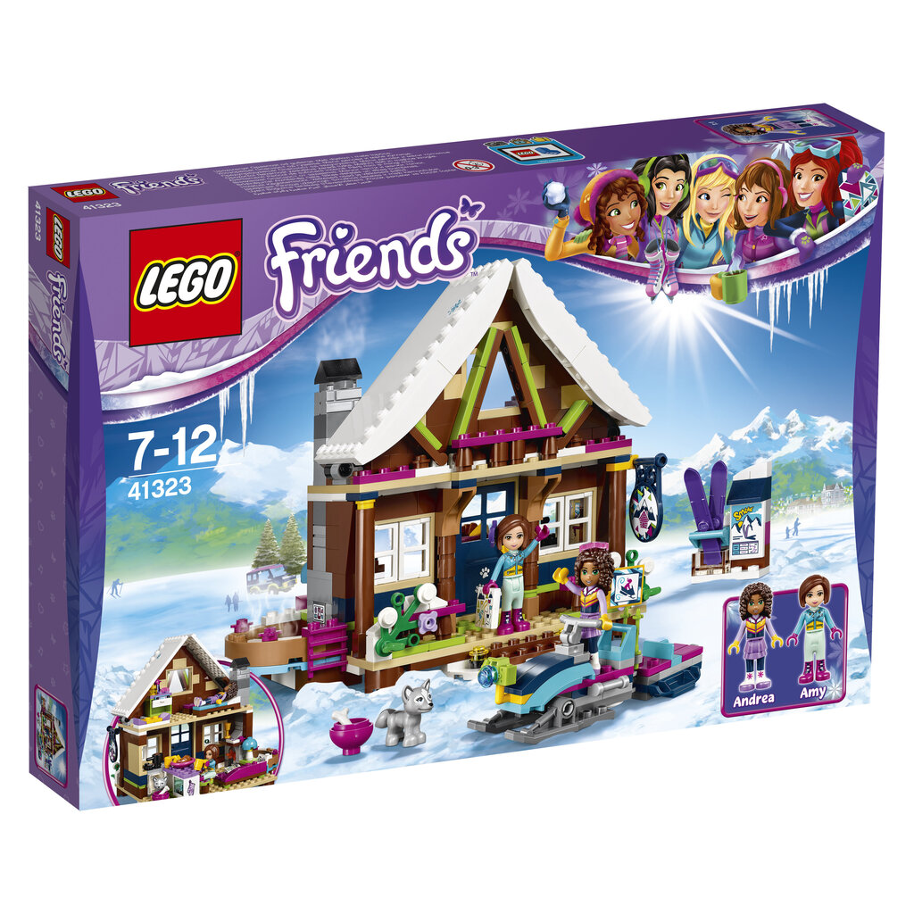 41323 LEGO® FRIENDS Talvekeskuse puhkemaja hind ja info | Klotsid ja konstruktorid | kaup24.ee