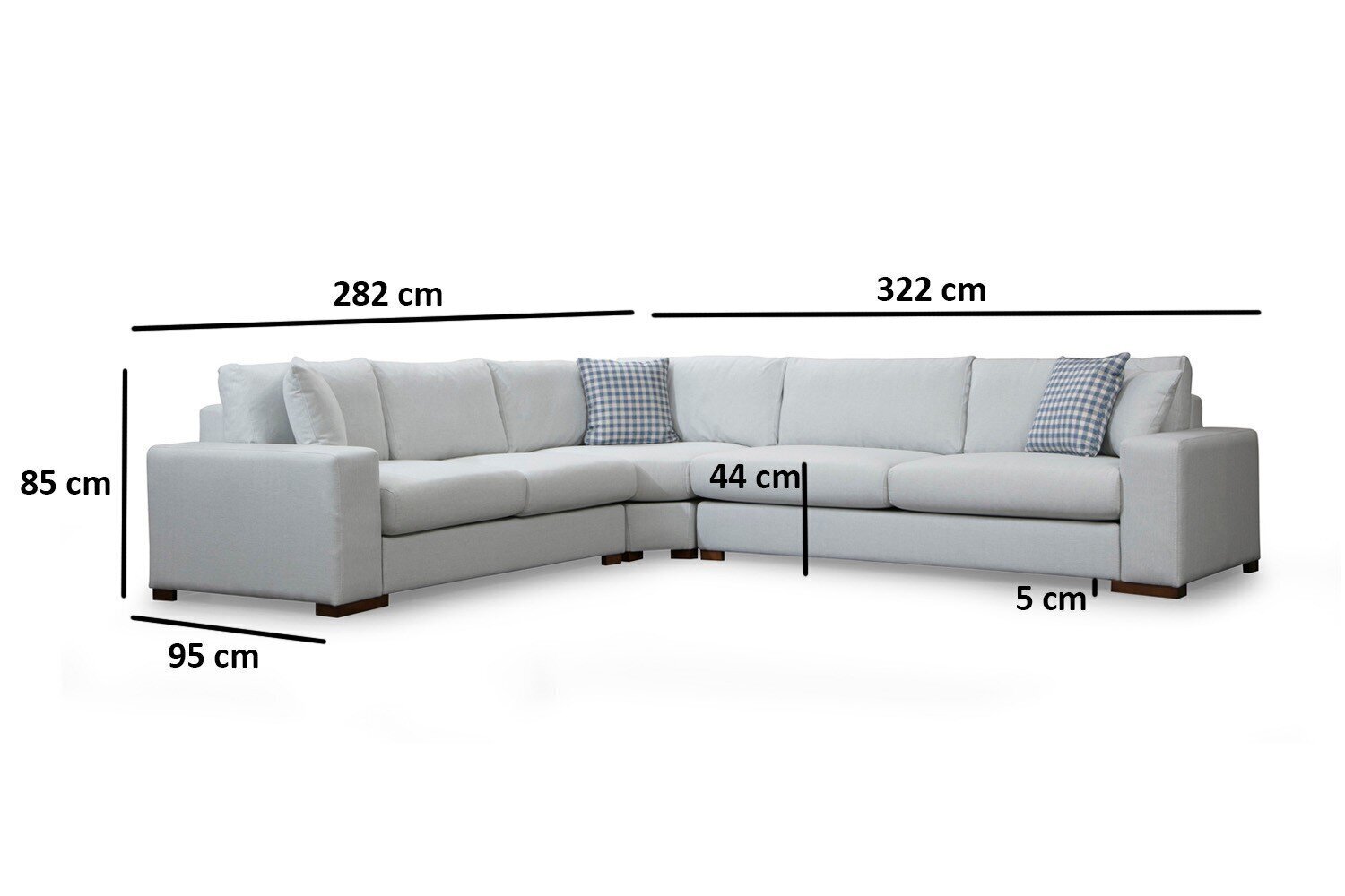 Pehme nurgadiivan Kalune Design Loop 20, beeži värvi hind ja info | Nurgadiivanid ja nurgadiivanvoodid | kaup24.ee