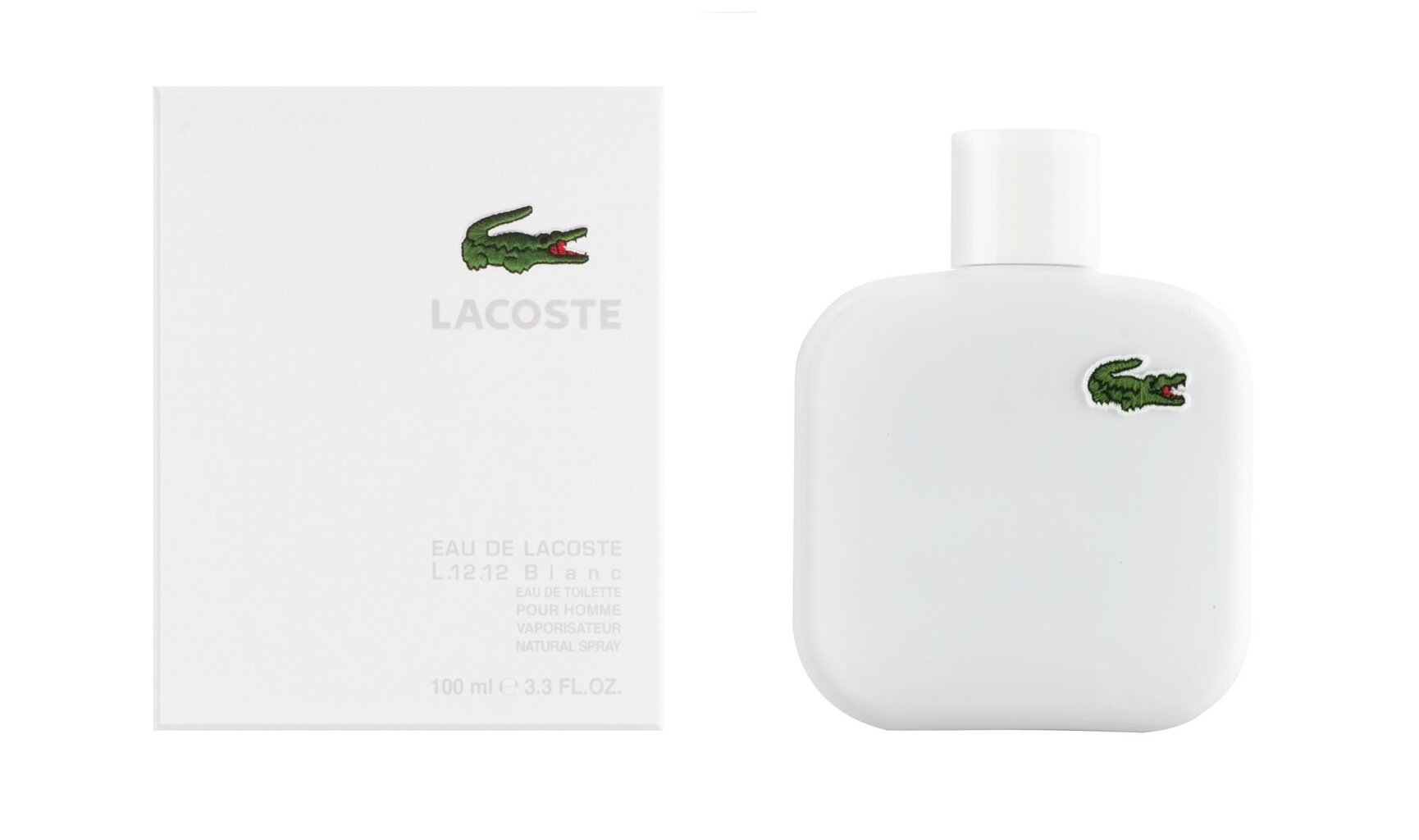 Tualettvesi Lacoste Eau de Lacoste L.12.12 Blanc EDT meestele 100 ml hind ja info | Meeste parfüümid | kaup24.ee