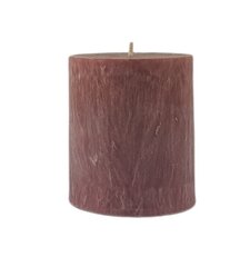 Küünal palmivahast, silinder, 9,5 x 11 cm, roosa цена и информация | Подсвечники, свечи | kaup24.ee