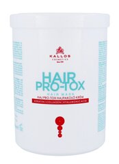 Juuksemask kuivadele juustele Kallos Hair Pro-tox 1000 ml hind ja info | Maskid, õlid, seerumid | kaup24.ee