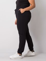 Женские спортивные штаны больших размеров, черные цена и информация | Спортивная одежда женская | kaup24.ee