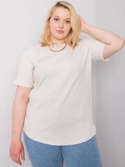 Hele beež pluss suurusele triibuline pluus hind ja info | Naiste pluusid, särgid | kaup24.ee