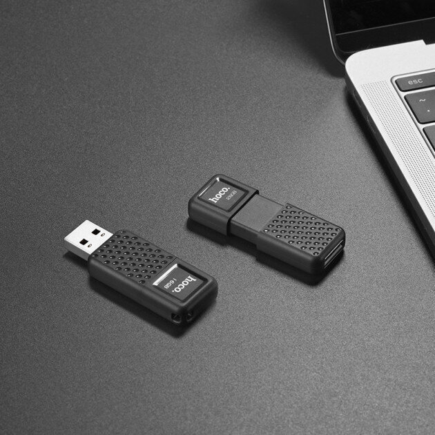 USB-mälupulk arvuti või sülearvuti jaoks 64 GB HOCO UD6 64 GB must USB FLASH цена и информация | Mälupulgad | kaup24.ee