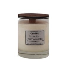 Lõhnav, käsitöö, sojavahast küünal 180 g. COZY BY THE FIRE цена и информация | Подсвечники, свечи | kaup24.ee