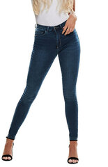 Джинсы для женщин Only 15181725, синие цена и информация | Женские тканевые брюки с поясом, синие | kaup24.ee