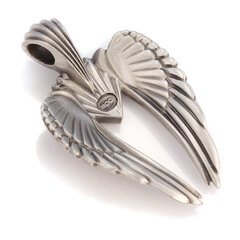 Bico "Wings Of Uriel" Pave Angel Wings ripats kristallidega (PV7 roosa) цена и информация | Украшения на шею | kaup24.ee