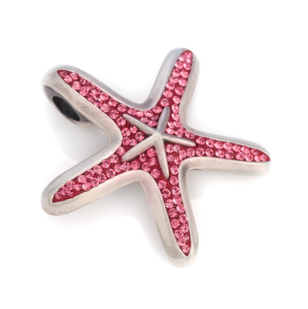 Bico "Ocean Celeste" Pave Star kristallidega ripats (PV8 roosa) цена и информация | Kaelakeed | kaup24.ee
