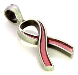 Bico "Hope Ribbon" ripats läbipaistva vaiguga (B230 roosa) цена и информация | Мужские украшения | kaup24.ee