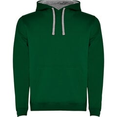 Hoodie худи с двухцветным капюшоном Urban SU1067 зеленый/серый цена и информация | свитер e193 - черный | kaup24.ee