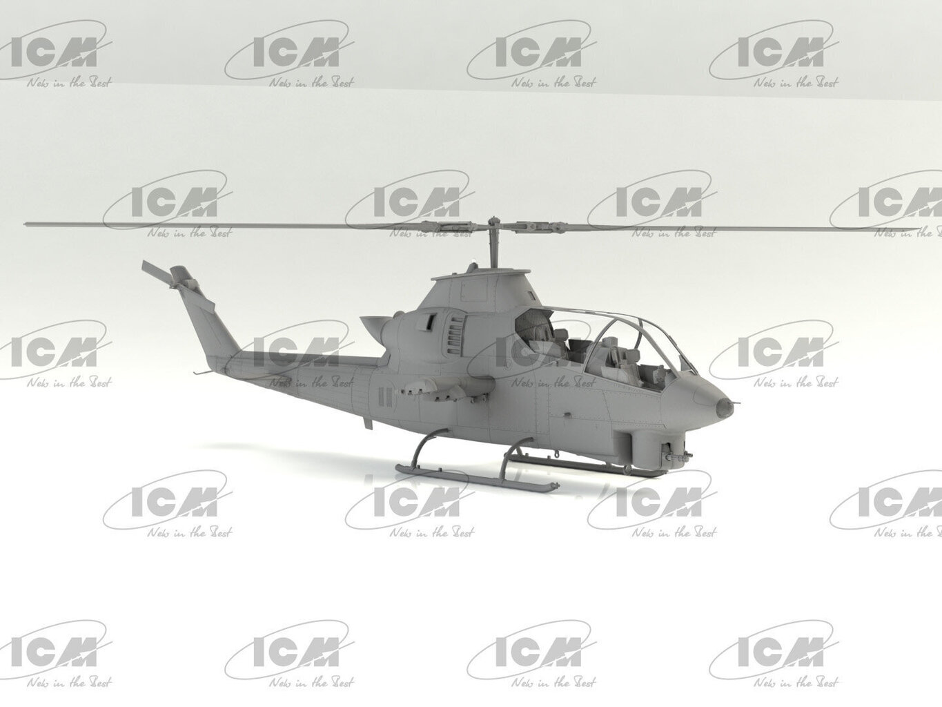 Liimitav mudel ICM 32061 Ameerika ründelennuk AH-1G Cobra (hiljem toodetud) 1/32 цена и информация | Liimitavad mudelid | kaup24.ee