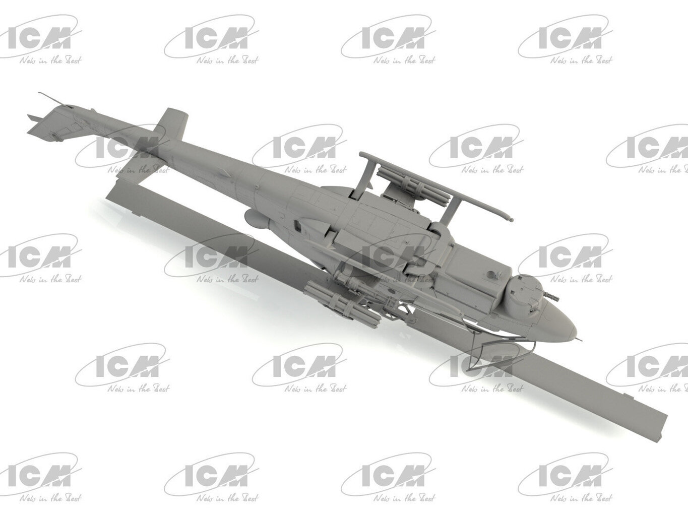 Liimitav mudel ICM 32061 Ameerika ründelennuk AH-1G Cobra (hiljem toodetud) 1/32 цена и информация | Liimitavad mudelid | kaup24.ee