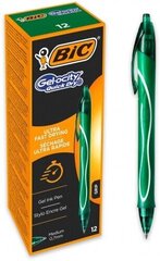 Гелевая ручка Bic Gel Quick Dry, зеленый, 12шт. цена и информация | Письменные принадлежности | kaup24.ee