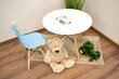 4-lastetooli komplekt Zubi, sinine hind ja info | Laste lauad ja toolid | kaup24.ee