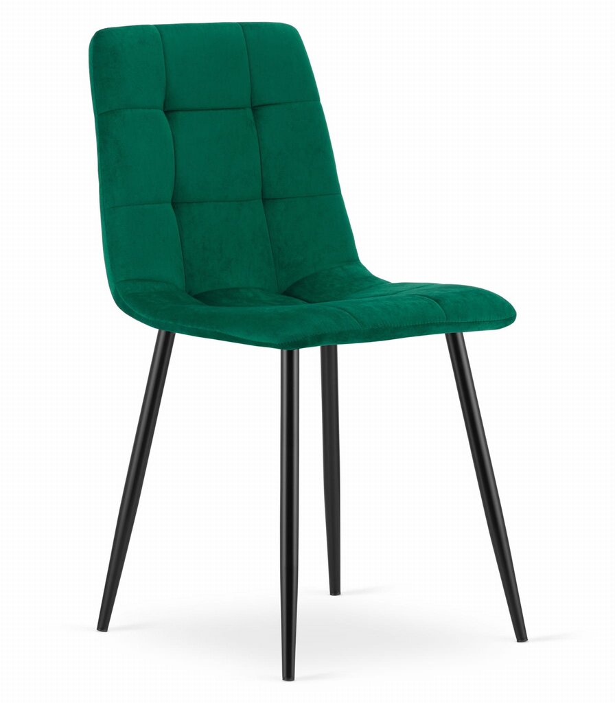 4-tooli komplekt Sara, roheline hind ja info | Söögitoolid, baaritoolid | kaup24.ee