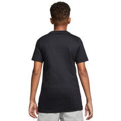 Nike детская футболка NSW TEE EMB FUTURA, черный L (147-158 см) 907159133 цена и информация | Рубашки для мальчиков | kaup24.ee