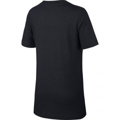 Nike детская футболка NSW TEE EMB FUTURA, черный S (128-137 см) 907159131 цена и информация | Рубашки для мальчиков | kaup24.ee