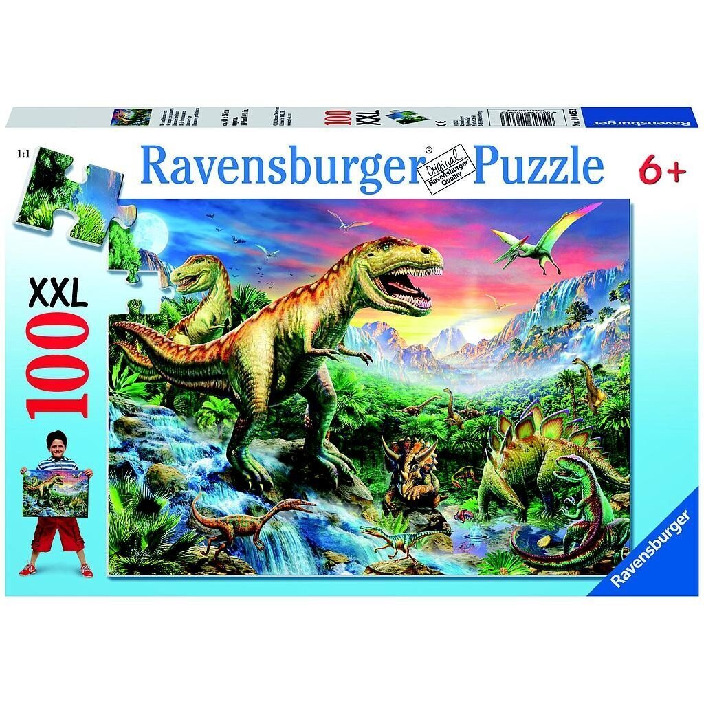 Ravensburger pusle 100 tk Dinosaurused hind ja info | Pusled | kaup24.ee