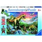 Ravensburger pusle 100 tk Dinosaurused hind ja info | Pusled | kaup24.ee